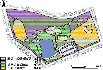 草地管理計画図(架空)
